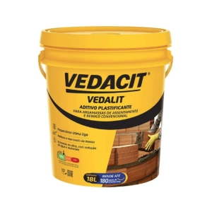 Vedalit Aditivo Plastificante 18L Vedacit